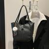 2026 Spring New Vintage Solid Color Large Capacity Tote Hobo Shoulder Top Handle Bag Women Fashi Casual Commuter Handbag