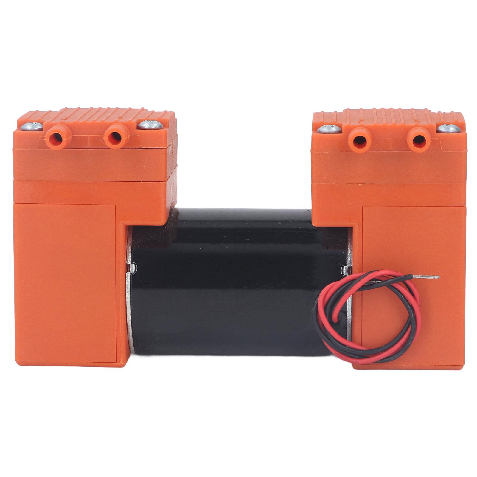 Mini Vacuum Pump 10W 2800RPM Aluminum Alloy Micro Diaphragm Pump for Motor Instrument 12V