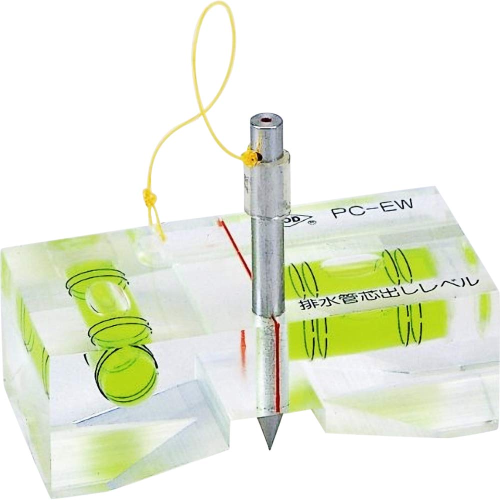 

Akatsuki Seisakusho KOD Уровень для центровки канализационных труб диаметром до 35 x 24 x 70 мм PC-EW (для 20 200) чёрный