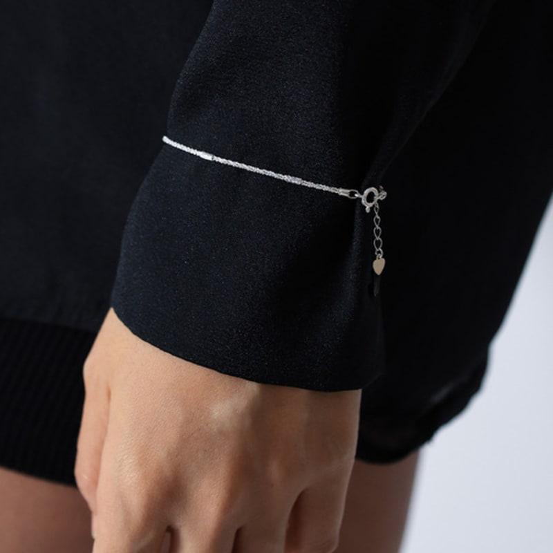 

MERITY crystal point bracelet Basic 15cm (+4cm)