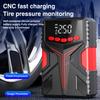 High Power 4 In 1 Car Emergency Starter Air Pump Mobile Power Lighting Portable Air Compressor Car Battery Jump Starter Start Car Tire Inflator