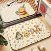 Cute W-Winnie The P-Pooh-S Kawaii Carpet Bathroom Anti-slip Mat Door Mat Home Decoration Mat Entrance Door Mat Scratch-resistant