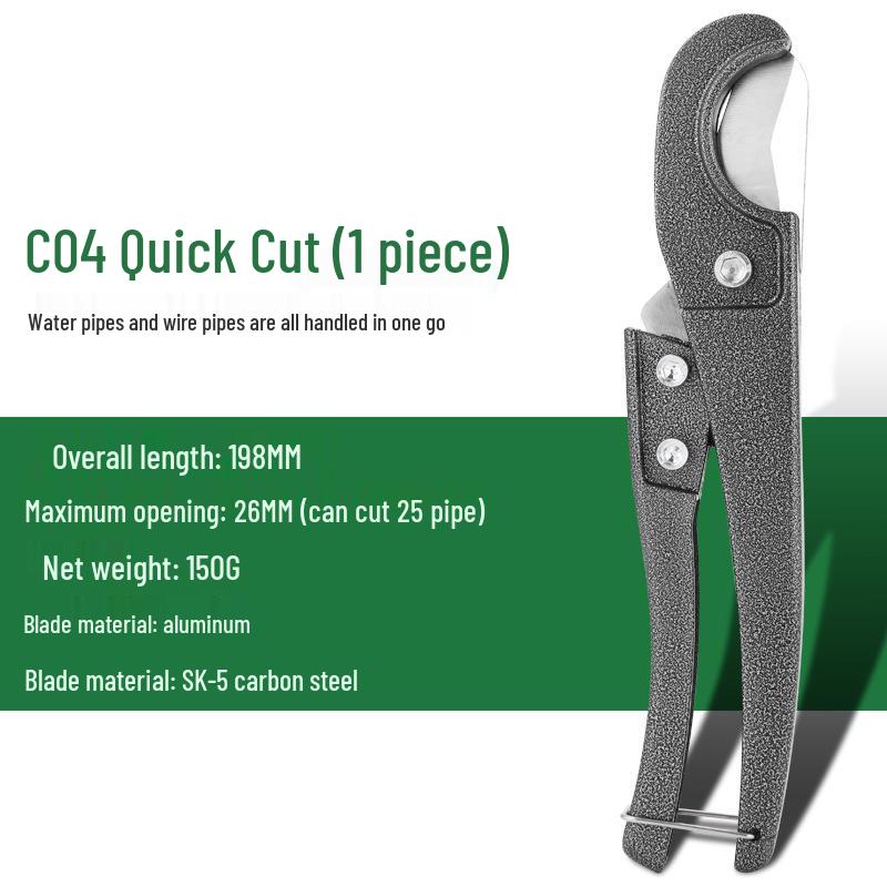 PVC Pipe & Conduit Quick Cutter Scissors