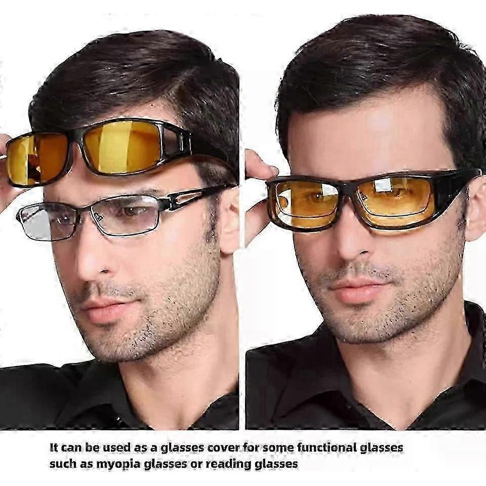 Macular Degeneration and Glaucoma Vision Support Glasses for Men and Women, with Anti-Glare, UV Protection