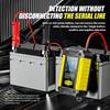 2-in-1 Intelligentes Auto-Batterieladegerät Systemtester Auto Motorrad Batterieanalysator Für Blei-Säure AGM GEL Lithium LiFePo4 Batterien