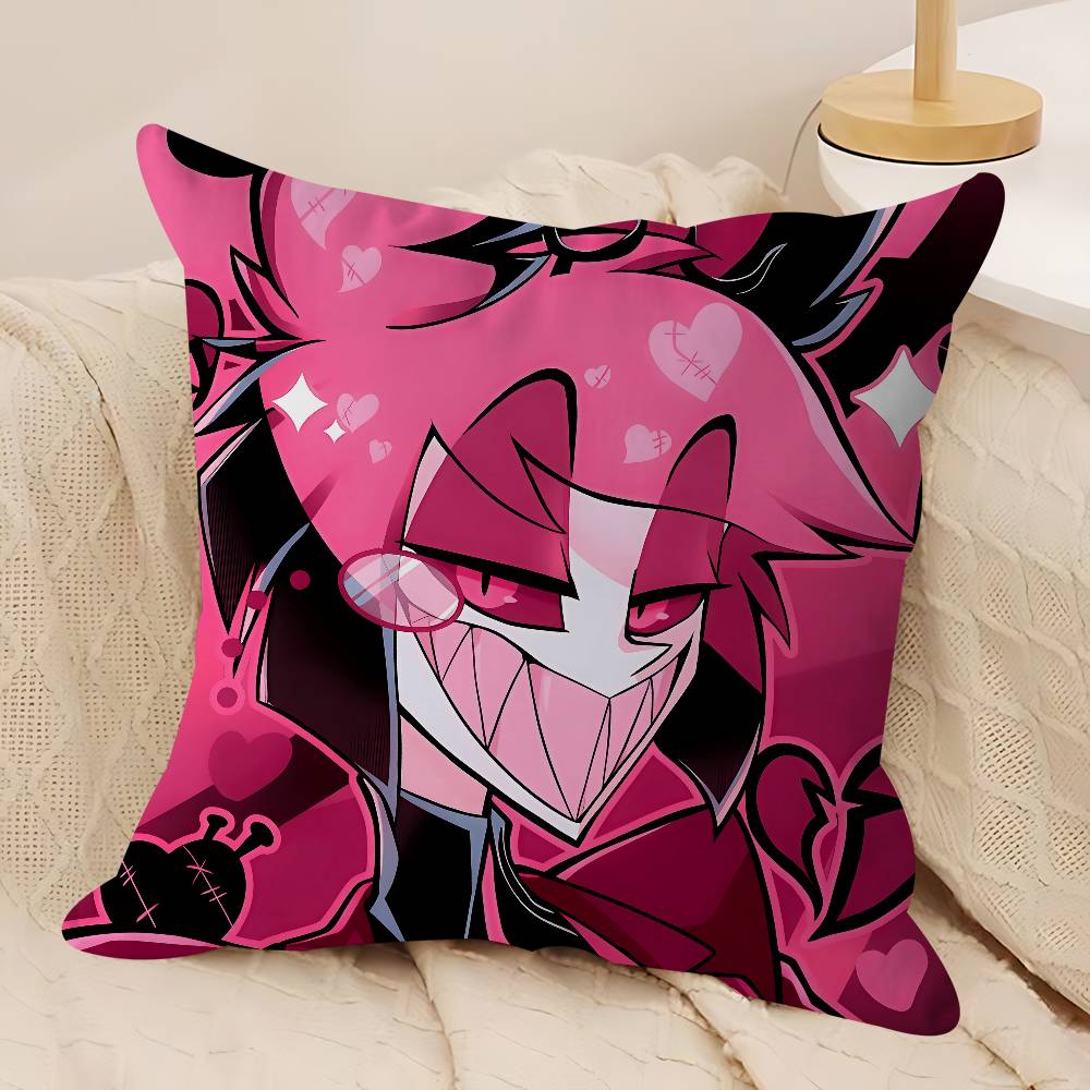 H-Hazbin A-Alastor Poszewka Zdejmowana Zmywalna Poszewka na Poduszkę – Miękka Pościel na Wszystkie Pory Roku