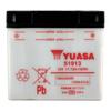 Yuasa - 12v Motorcycle Battery with Maintenance Without Acid Pack 51913