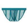 Sexy Mesh See Through Underwear Men's Briefs Transparent Male Panties Gay Underpants High Split Briefs for Man