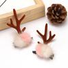 Christmas Reindeer Antler Hair Clips - Festive Elk Headwear Accessories