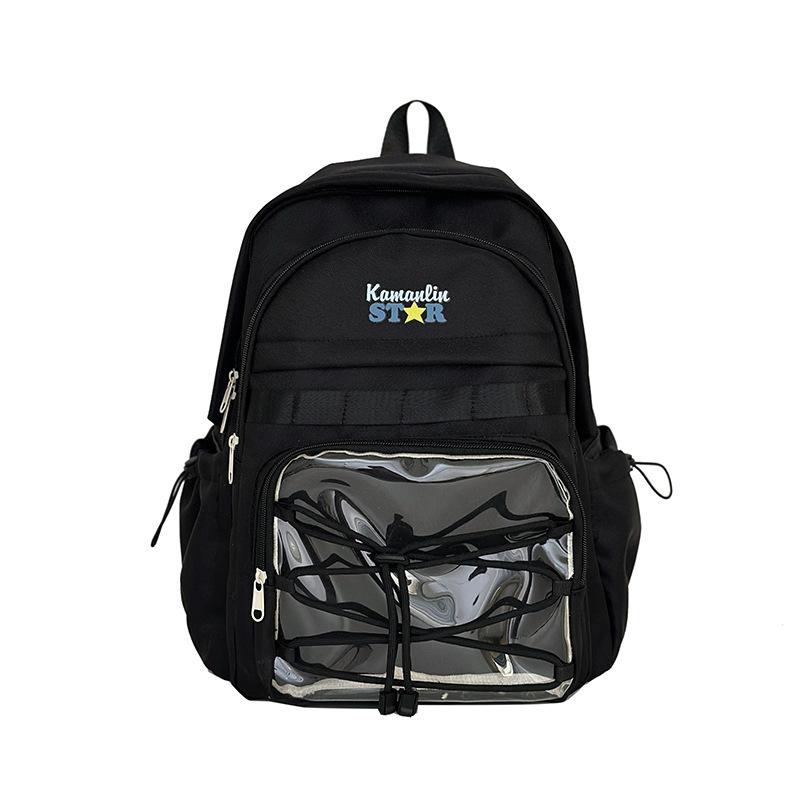 

Cute Backpack New Style College Students Commuting Large Capacity Travel High value Backpack Without pendant