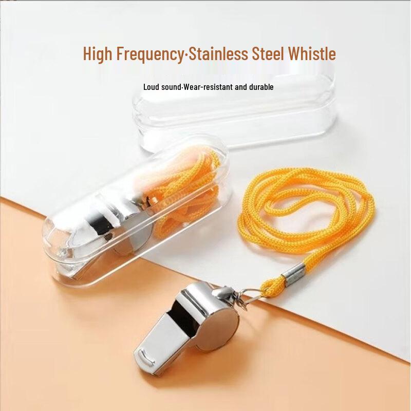 Shouli ZhanShen Stainless Steel Sports Whistle (10-pack)