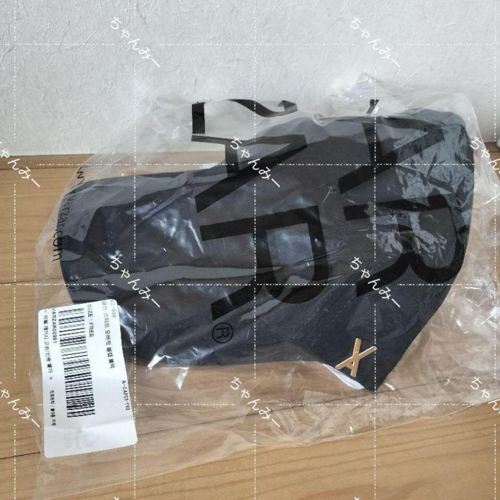 [USED] VARZAR 642 Official Authentic Bazar Cap in Black and Rose Gold