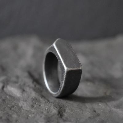 Classic Frosted/Smooth Arrow Tops Men's Rock Punk Rings Cool Fashion Individuality Signet Ring for Women Man Party Jewelry