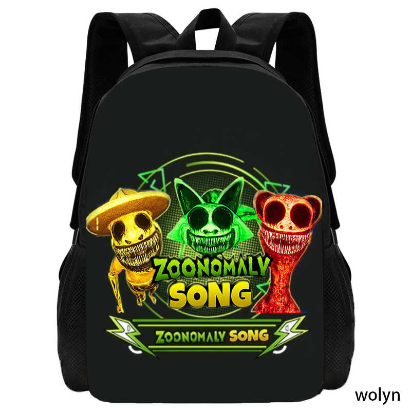 

Дитячий рюкзак Mochila Zoonomaly, шкільні ранці з мультфільмами для дівчаток і хлопчиків, міцний дитячий шкільний рюкзак у стилі аніме, сумки для книг 15inches