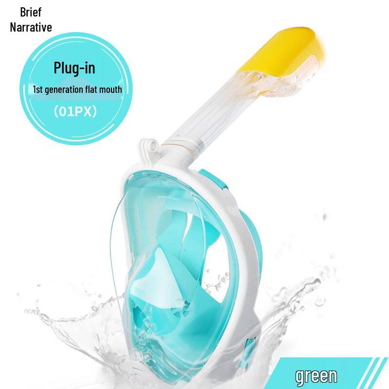 Xujian Full Face Snorkel Mask