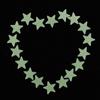 100 Pieces Luminous  , 3cmx3cmx0.1cm Glow In the Dark   for Peel and Stick Glow   for Home, Birthday Party, Wedding, Green