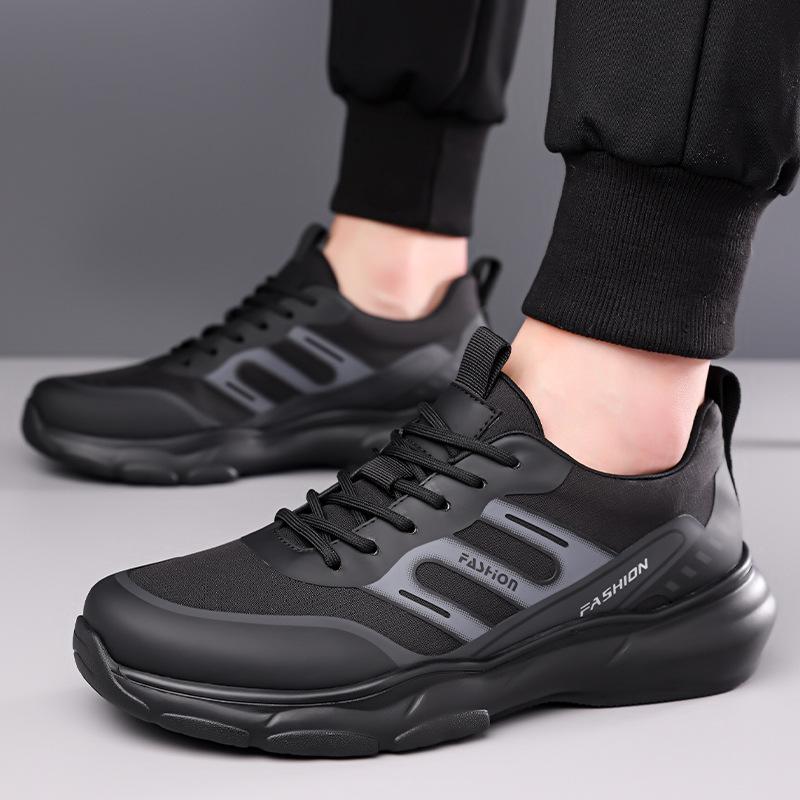 High-end sports men's shoes summer new mesh breathable versatile personalized platform jogging shoes outdoor mountaineering tide shoes