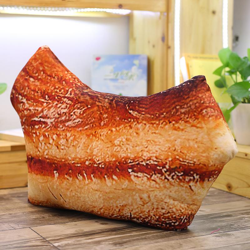 

Прямые продажи Забавная подушка-игрушка в виде свиной грудинки, имитация тушеной свинины, игрушка-пародия, украшение для отеля 80cm(0.8kg)