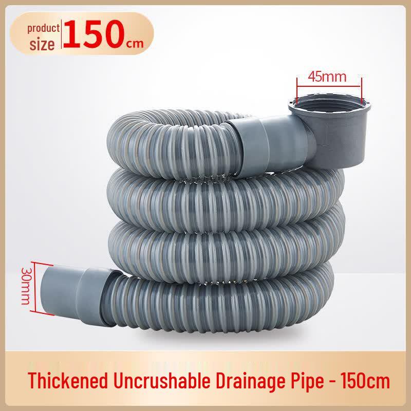 Extended Thickened Bathtub Drain Pipe