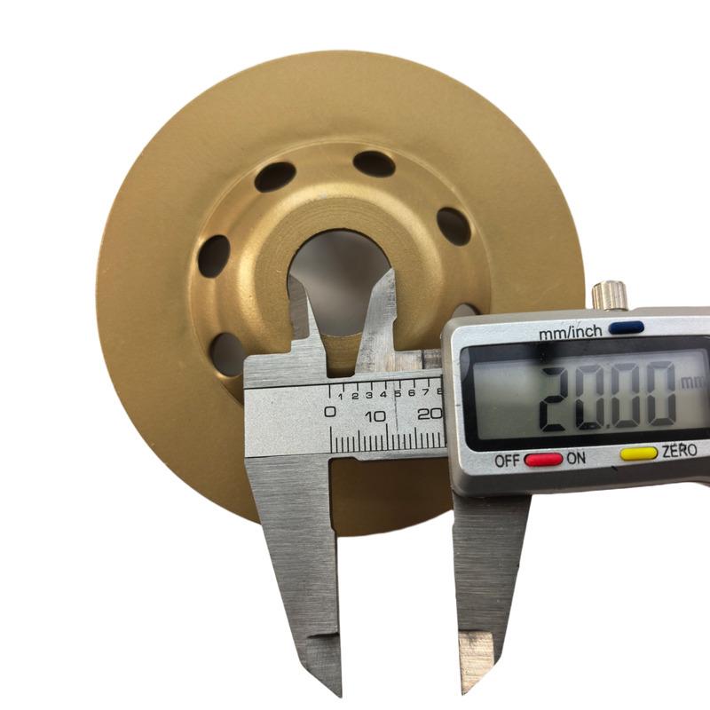 100mm Wear-Resistant Diamond Grinding Disc for Stone, Marble, Granite & Concrete