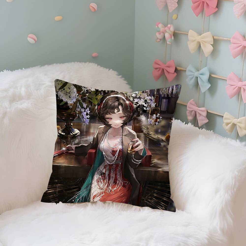 R-Reverse1999 Anime Pillow Case Cushion Cover Soft Cute Throw Pillow Case For Car Sofa Pillowcase Polyester With Zipper