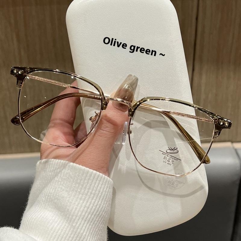 

Очки для близорукости Защита от излучения Синий свет Металлическая оправа -1.5