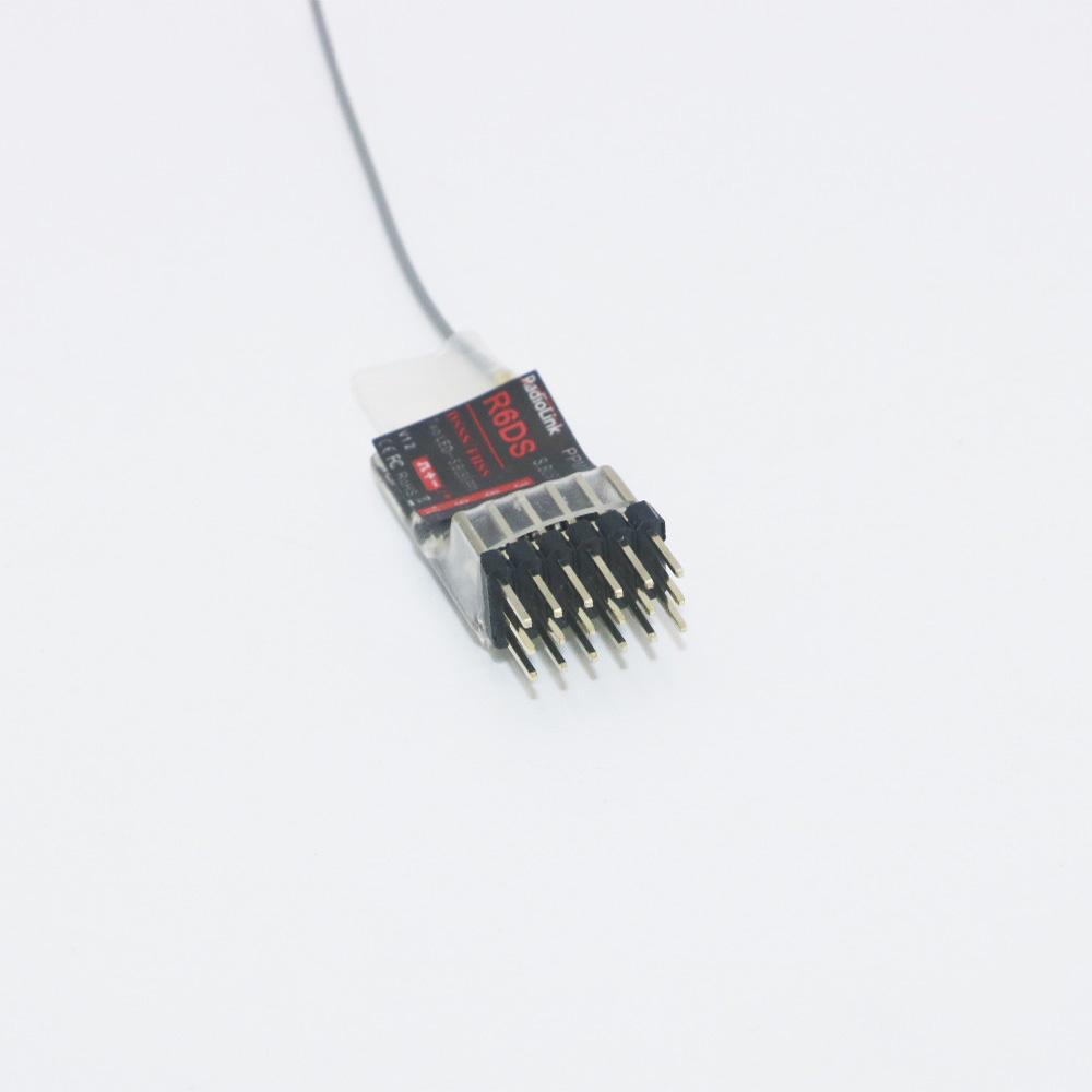 5pcs/lot  RadioLink R6DS 2.4G 6CH Receiver For AT9 AT10 Transmitter Support PPM SBUS