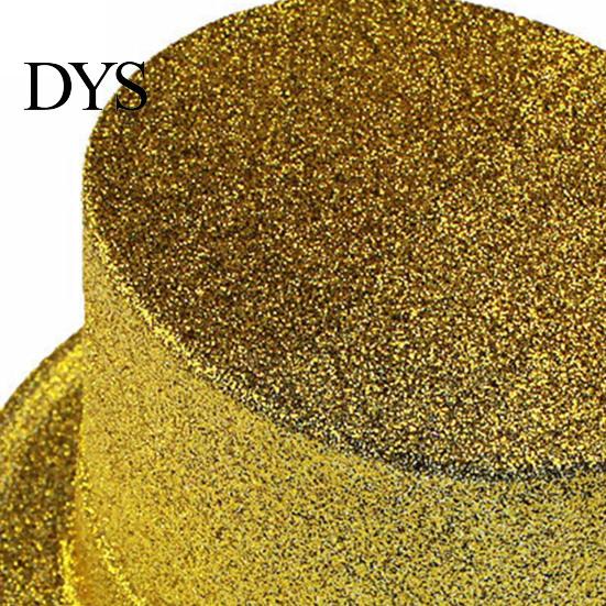 Magician Costume Accessories for Adults Kids Shiny Top Hats, Glitter Hat Adult Kids, Colorful Hat, Victorian Dress Up Christmas Sparkling Parties