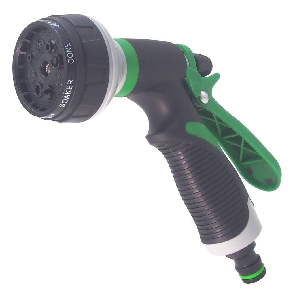 Plastic Multi-Functional High-Pressure Spray Gun for Garden Watering & Car Wash: Ideal for Vegetables and Flowers 