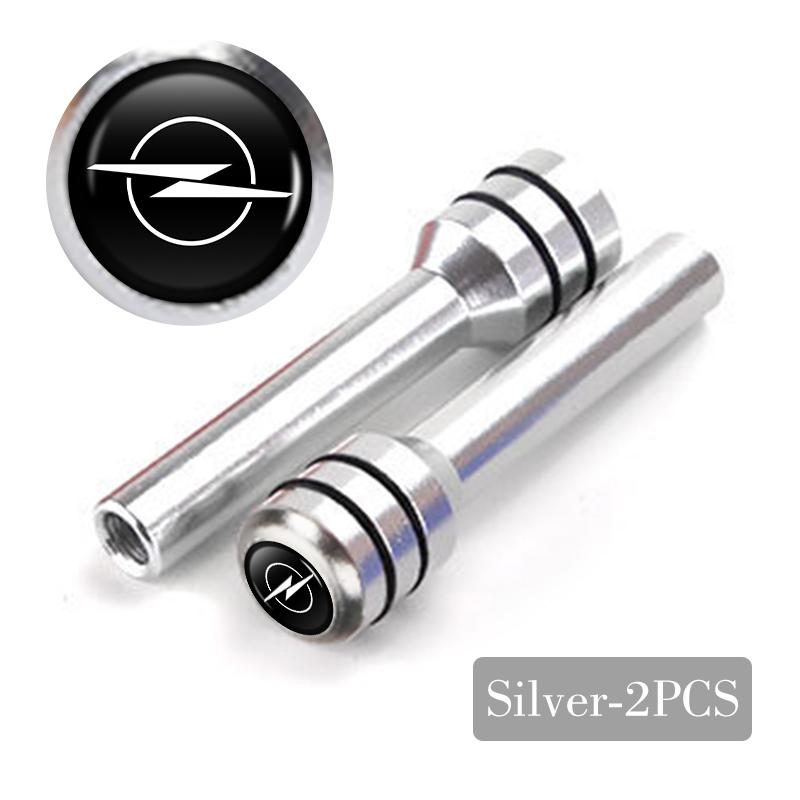 Per Vauxhall 2/4 pz Stile Auto Pin Blocco Porta Pomello in Lega di Alluminio Pin di Tiraggio Accessori Auto VXR Astra Mokka Tigra Corsa