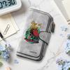 Cute Print Women's Long Wallet Fashion Portable Card Holder Daily Leisure Coin Purse