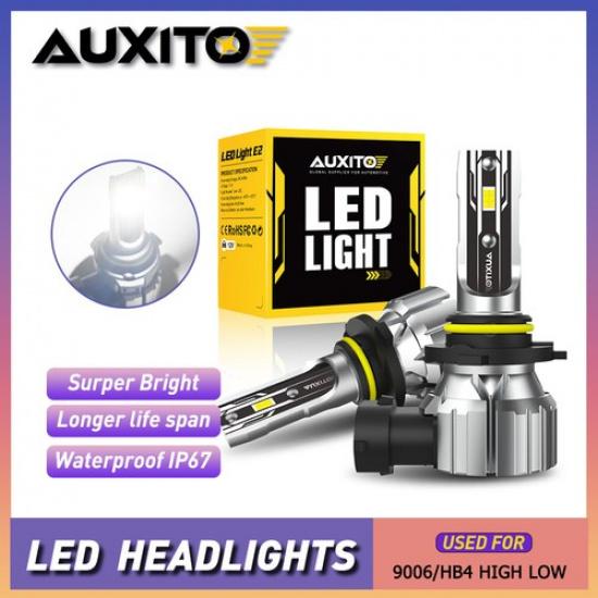 2/4PCS Error Free CANBUS HB4 9006 LED Headlight Fog Light High Beam Low Beam 2PCS