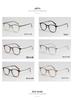 Unisex Pure Titanium Eyeglass Frames with Full-Frame and Acetate TR Options for Myopia, Compatible with Prescription Lenses.