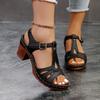 Foreign Trade Summer New Women's Wedge Platform Sandals Cross-border Large Size Fish Mouth Wedge Sandals