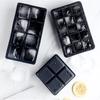 4/6/8/15Grids Silicone Ice Cube Molds Ice Molds Reusable Whiskey Ice Cube Molds Cocktail Freezer DIY Homemade Barware
