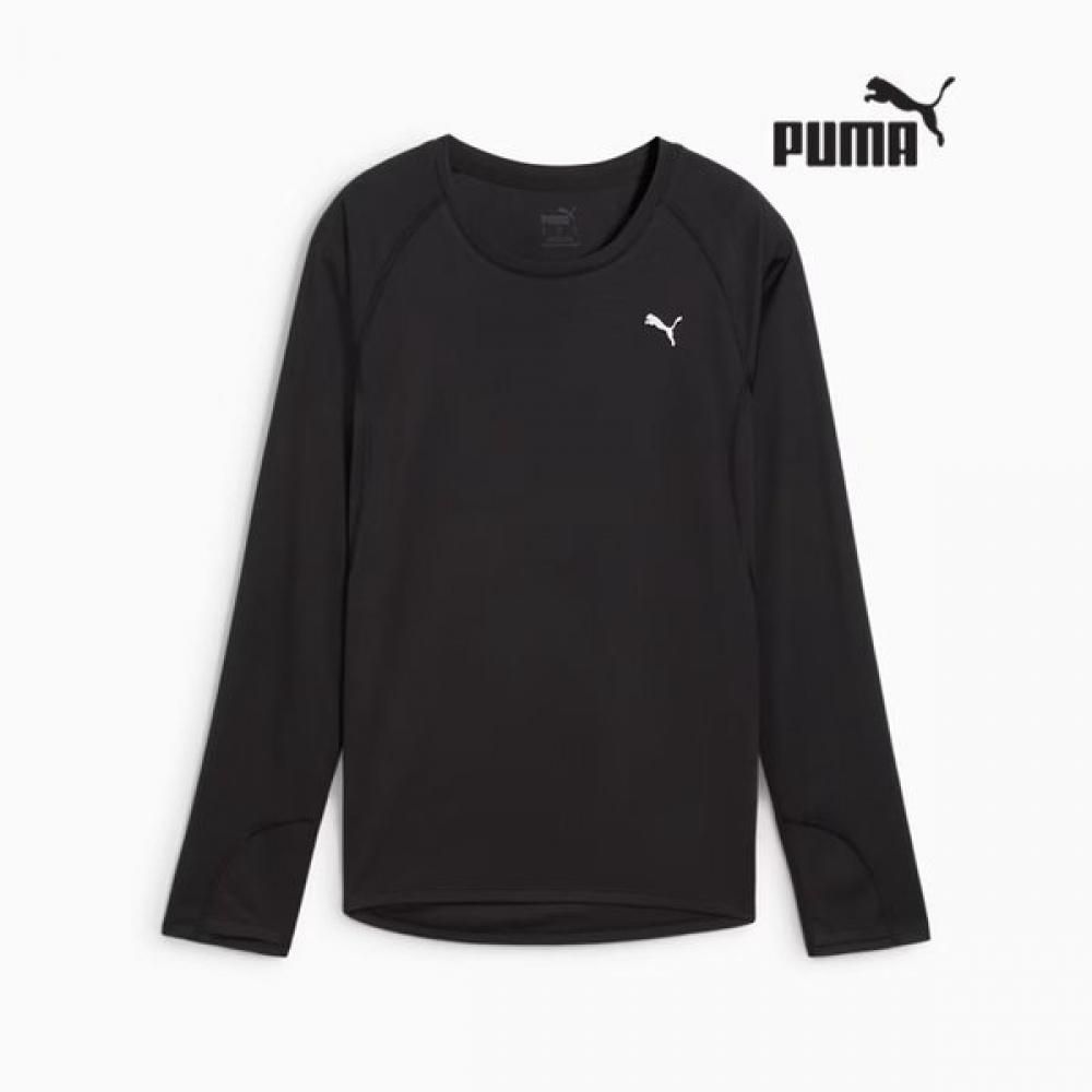 

Puma Women S Long Sleeve Running FuncTional T ShirT 527276 01 01 (black)/S(90)