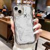 Ae89 Map aircraft trajectory Protective Phone Cases for Apple iPhone 16 15 14 13 Pro Max 11 12 mini XR 7 8 6s Plus XS Max SE Wave TPU Back Cover