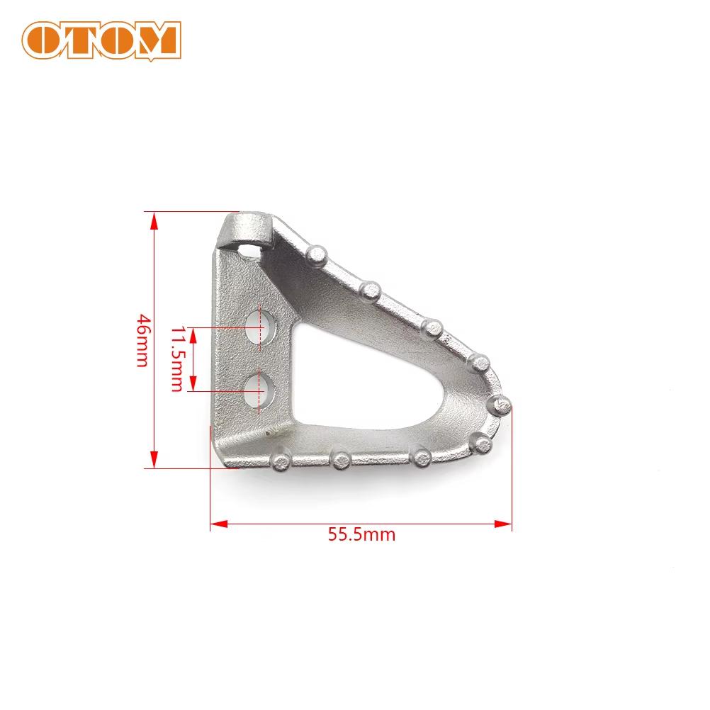 OTOM 16-23 Motorcycle Rear Brake Pedal For KTM SXF XCF EXC EXCF Husqvarna FC FX FE TE TC GASGAS MC EC EX Plate Peg Brake Pedal