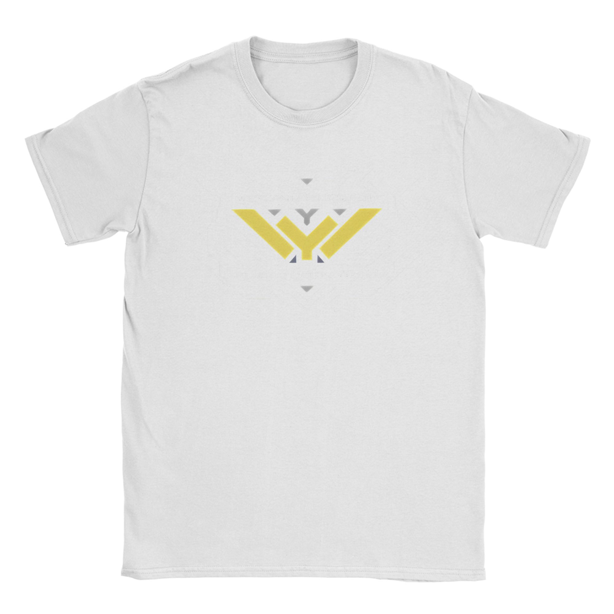 

2025 Графическая печать Weylands Yutani Corp Мужская футболка Женская футболка ужасы Чистая футболка Короткий рукав Одежда Лето 4XL