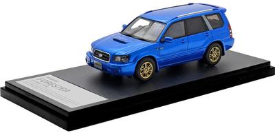 INTERALLIED Hi Story Maßstab Maßstab SUBARU FORESTER XT WR Blau Metallic Fertigmodell HS515BL 1/43 WR-Limited (2004)