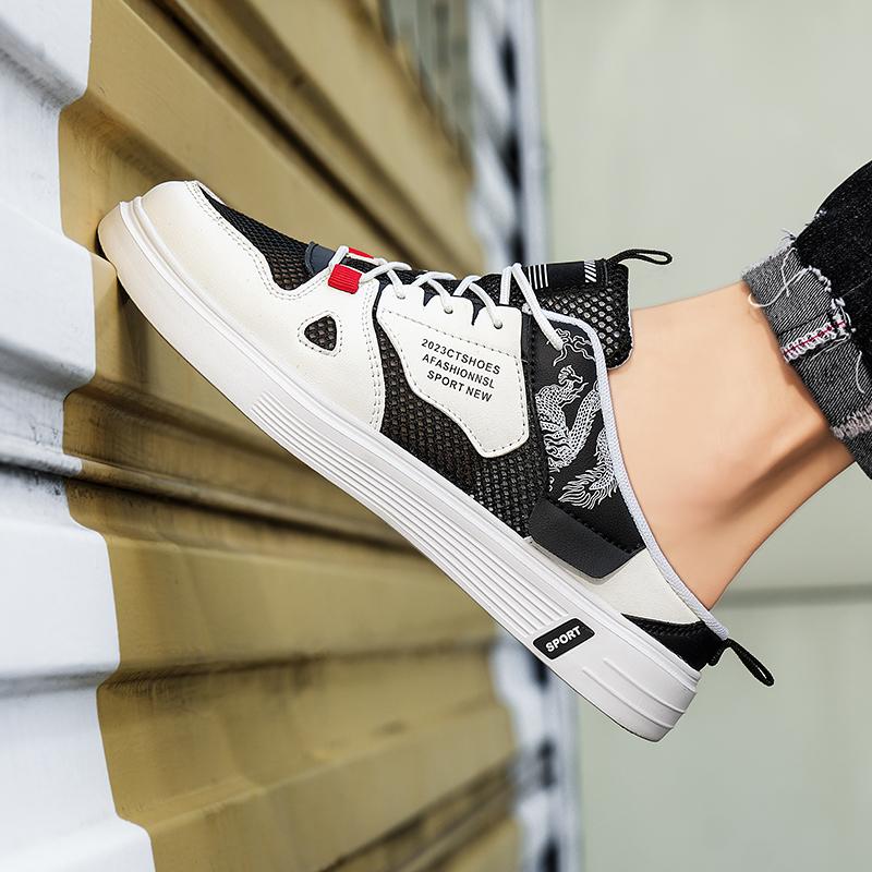 Men’s Sports Shoes Summer Backless Clogs Mules Casual Slippers Sneakers Students Sandals Over Sized