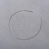 Eight-Faceted Extremely Fine And Minimalist Shiny Gold Thread Short Snake Chain Collarbone Chain Neck Chain Necklace