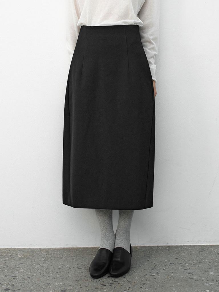ATELIER NAIN Oval Curved Line Skirt(Sk-5054)