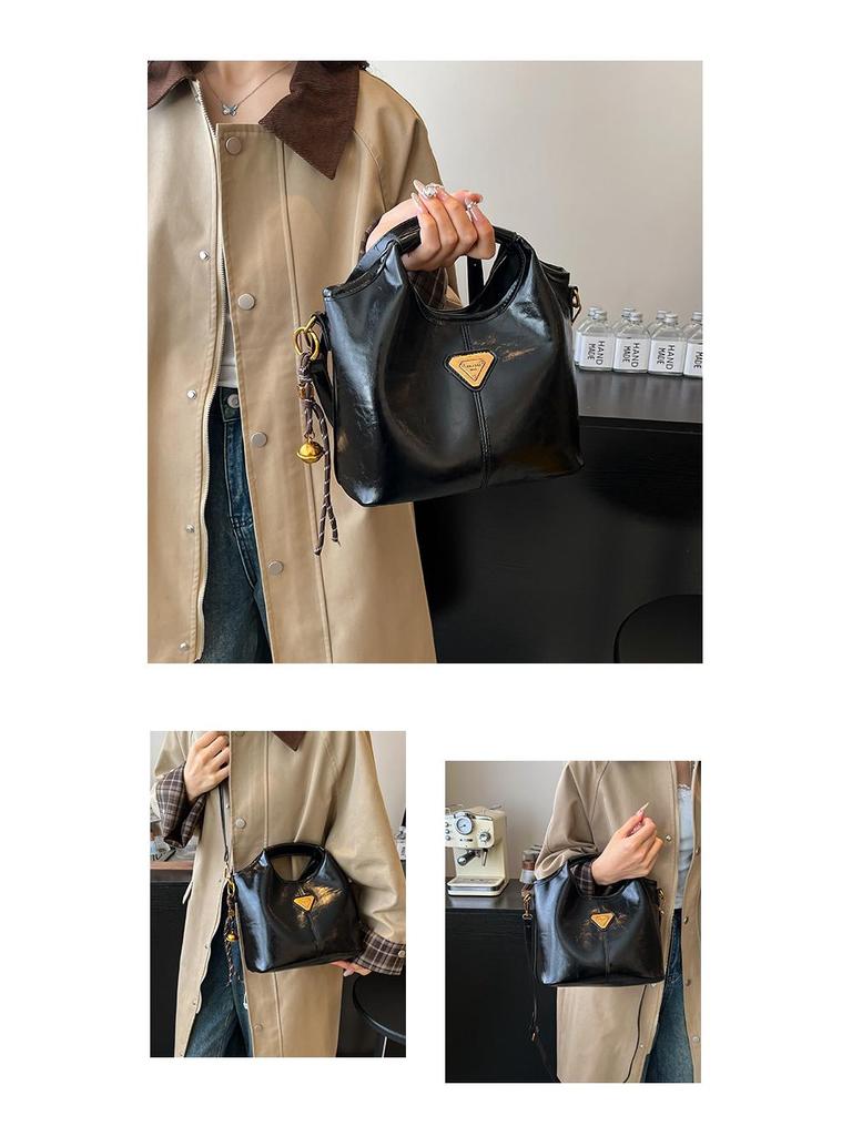 2024 Women's Trendy Cross-Border Tote Bag - Autumn/Winter All-Match Handbag, Commuter Shoulder & Messenger Bag