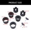 Set of 8 Plastic Patios Table Umbrella Hole Rings Plug Caps Garden Parasol Hole Insert Set for Outdoor Umbrella Support