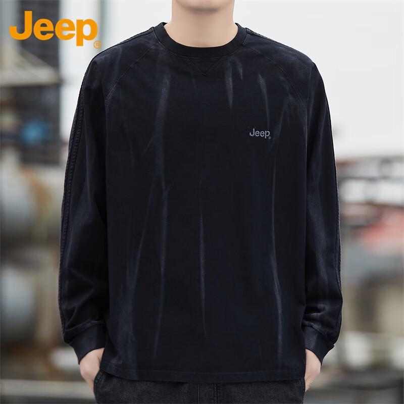 JEEP Men's Casual Long Sleeve T-Shirt
