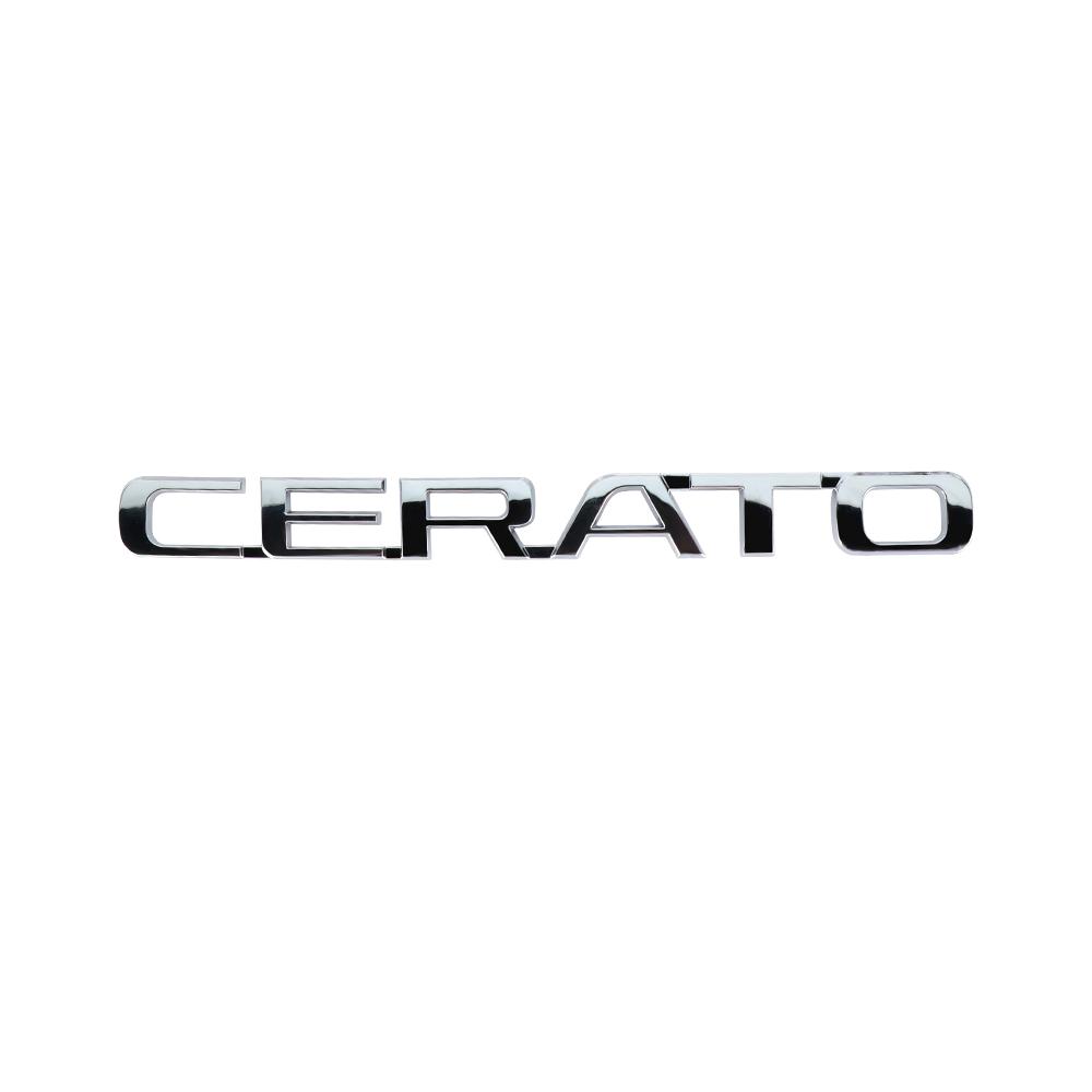 3D ABS SORENTO CERATO Letter Badge Car Tail Emblem Trunk Decoration Sticker for Kia Sportage Rio Soul Optima Ceed Forte Picanto
