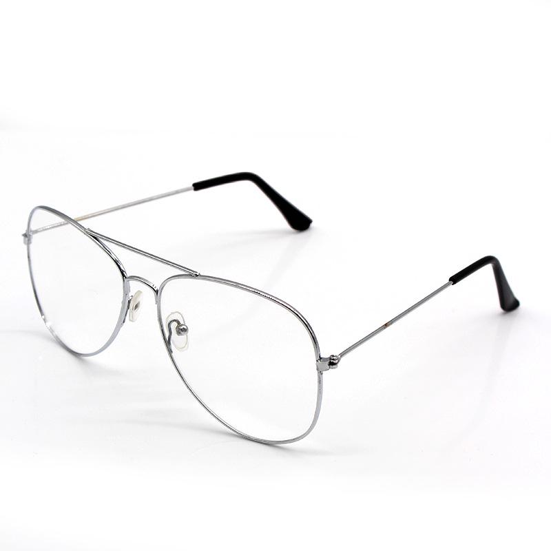Unisex Aviator Frog Mirror Sunglasses - Multicolor Metal Frame