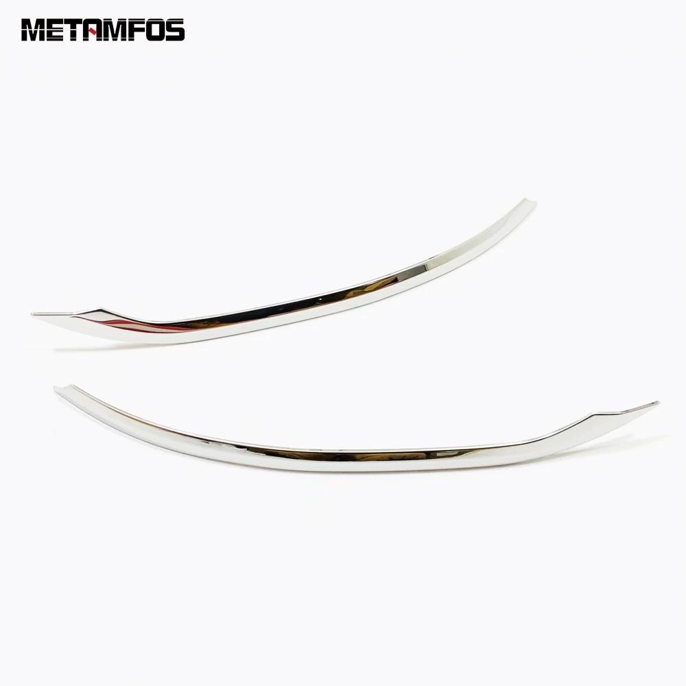 For Volkswagen VW Golf 8 MK8 Pro R -2024 2025 Chrome Rear Fog Light Lamp Cover Trim Foglight Bezel Protector Car Accessories