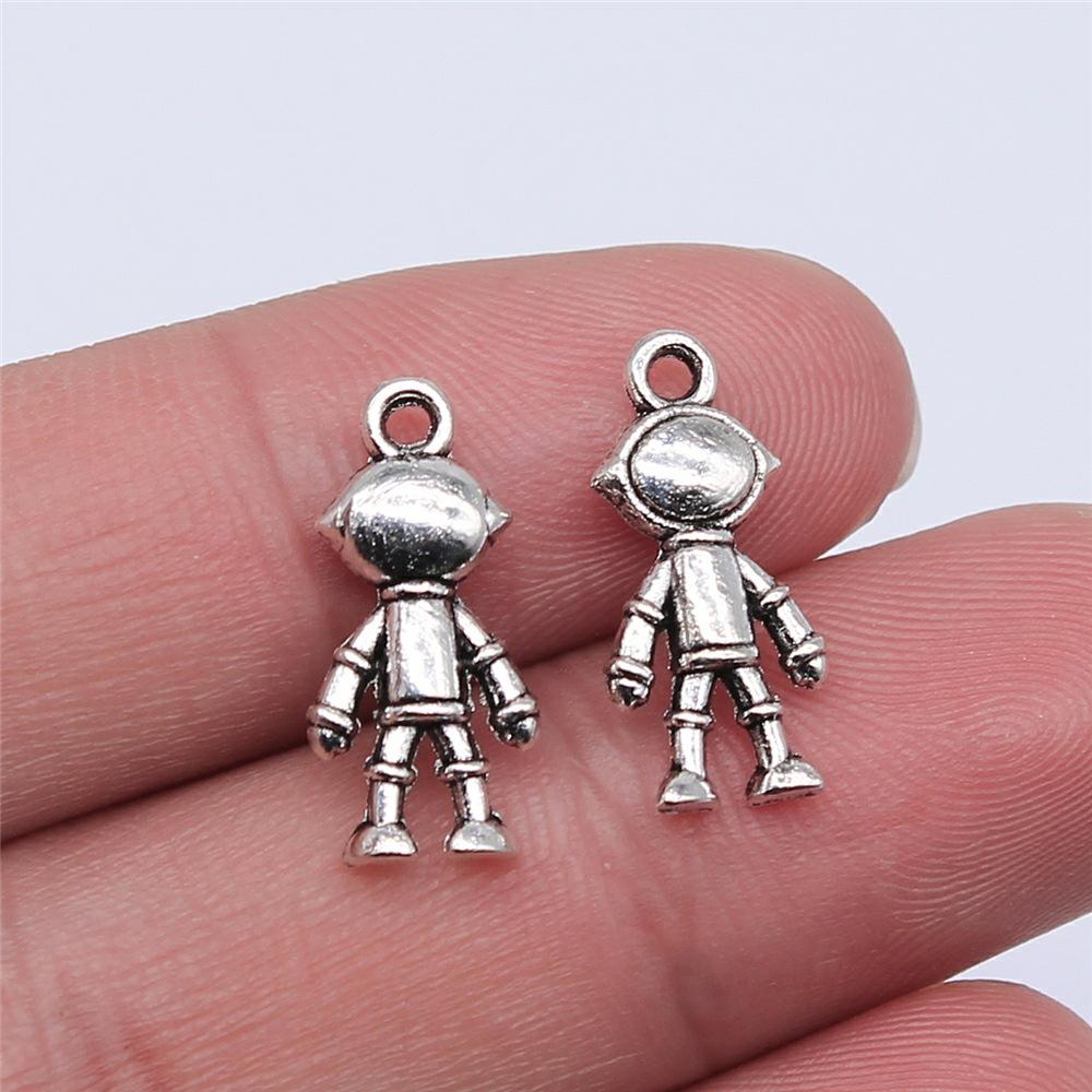 

10pcs UFO Astronaut Stars Rocket Space Charms Pendant For DIY Bracelets & Necklaces Jewelry Making